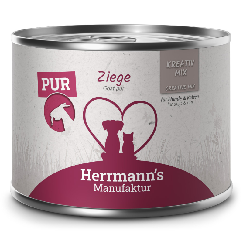Herrmann's Manufaktur Kreativ-Mix Ziege Reinfleisch 200 g